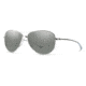 Smith Optics Langley Single Vision Prescription Sunglasses, Silver Frame, LAPCGYMSVSV