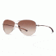 Smith Optics Langley Single Vision Prescription Sunglasses, Rose Gold Frame, LAPCSNGRGDSV