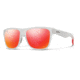 Smith Optics Lowdown Single Vision Prescription Sunglasses, Matte Crystal Red Frame, LDCMDMMCRDSV