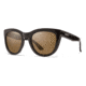 Smith Optics Sidney Single Vision Prescription Sunglasses, Black Frame, Polarized, SICPBRBKSV