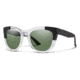 Smith Optics Sidney Single Vision Prescription Sunglasses, Crystal Black Block Frame, Polarized, SICPGNCBBSV