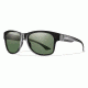 Smith Optics Wayward Single Vision Prescription Sunglasses, Black Frame, Polarized, WACPGNBKSV