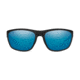 Smith Redding Sunglasses, Matte Black Frame, ChromaPop Glass Polarized Blue Mirror Lens, 20234300362QG