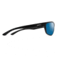 Smith Redding Sunglasses, Matte Black Frame, ChromaPop Glass Polarized Blue Mirror Lens, 20234300362QG