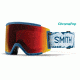 Smith Squad XL ChromaPop Goggles Men's, Kindred/ChromaPop Sun Red Mirror SQX2CPRKND18
