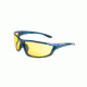 Smith &amp; Wesson Major Shooting Glasses, Full Frame, Blue/Amber Lens, 110160