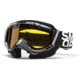 Smith Optics Snow Fuel v.1 Max MX Goggles - Black/Silver Static Frame w/ Yellow Dual Airflow Anti-Fog Lens FVM3AKSSM12