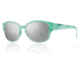 Smith Optics Womens Lyric Sunglasses - Sea Glass Frame w/ Platinum Lens LYPCGYMSG