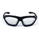 Sos Gripz Riders / Rambler Sunglasses, Frame - Matte Black Tr-90 W/ Temples And Strap / Lens - Pc Z87.1, Clear-fm
