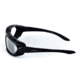 Sos Gripz Riders / Rambler Sunglasses, Frame - Matte Black Tr-90 W/ Temples And Strap / Lens - Pc Z87.1, Clear-fm
