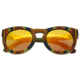 Spectrum Sunglasses Kekai S125rd Sunglasses, Multi Frame, Red Lens SSGS125RD