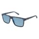Sperry Top-Sider HIGHLAND Sunglasses - Frame Blue Wood Grain, Lens Color Grey Flash, Size 57/17mm SPHIGHLAND03