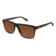 Sperry Top-Sider HIGHLAND Sunglasses - Frame Brown Gradient, Lens Color Solid Dark Brown, Size 57/17mm SPHIGHLAND02