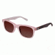 Sperry Top-Sider Wainscott Sunglasses - Frame Trans Coral, Lens Color Dark Brown Gradient, Size 53/20mm SPWAINSCOTT04