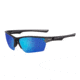 Spiderwire SPW009 Sunglasses, Matte Grey Frame, Blue Mirror (Grey Base) Lens 1479124