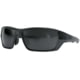 STNGR Alpine Ballistic Sunglasses, Matte Black/Smoke, Medium/Large, AB-RHXL-VD4N