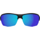 STNGR Hi-Speed Ballistic Sunglasses, Matte Black/Blue, Medium/Large, JC-TI3P-N1IN