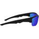 STNGR Hi-Speed Ballistic Sunglasses, Matte Black/Blue, Medium/Large, JC-TI3P-N1IN