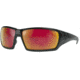 STNGR Ridge Ballistic Sunglasses, Matte Black/Red Mirror, Large/Extra Large, QY-XXC6-QT1V