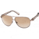 Swarovski SK0003 Sunglasses - Shiny Pink Frame Color, Gradient Brown Lens Color