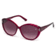 Swarovski SK0056 Sunglasses - Fuxia Frame Color, Gradient Bordeaux Lens Color