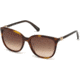 Swarovski SK0146-H Sunglasses - Dark Havana Frame, Brown Mirror Lenses, 56 mm Lens Diameter SK0146-H5652G