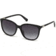 Swarovski SK0146-H Sunglasses - Shiny Black Frame, Gradient Smoke Lenses, 56 mm Lens Diameter SK0146-H5601B