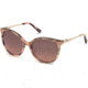 Swarovski SK0155 Sunglasses - Shiny Pink Frame Color, Brown Mirror Lens Color