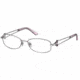 Swarovski SK5019 Eyeglass Frames - Shiny Light Ruthenium Frame Color