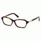Swarovski SK5086 Eyeglass Frames - Dark Havana Frame Color