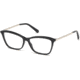 Swarovski SK5314-F Eyeglass Frames - Shiny Black Frame, Shiny Black Lenses, 54 mm Lens Diameter SK5314-F54001