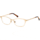 Swarovski SK5318 Eyeglass Frames - Gold Frame Color