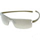 Tag Heuer Club Sunglasses, Shiny Palladium Frame/Havana Temples, Gradient Brown Lens 7506-202