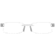 Tag Heuer 0152 Bifocal Prescription Eyeglasses Ruthenium &amp; Diamonds