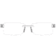 Tag Heuer 0153 Single Vision Prescription Eyeglasses Gold Frame