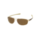 Tag Heuer LRS 0252 Sunglasses - Gold Frame - Dark Brown/Ivory Temples,Polarized Precision Brown Lens-0252-205