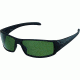 Tag Heuer Racer Sunglasses, Shiny Black Frame/Matte Black Soft Temples, Green Outdoor Lens 9205-311