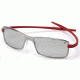 Tag Heuer Reflex 2S Sunglasses, Pure Frame/Red Temples, Photochromic Lens 3782-184