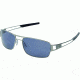 Tag Heuer Speedway Sunglasses, Ruthenium Frame/Blue Temples, Watersport Lens, Polarized 0203-401