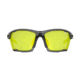 Tifosi Optics Kilo Sunglasses, Crystal Smoke Frame, Clarion Yellow/AC Red/Clear Interchangeable Lens, Medium/Large, 1700102827