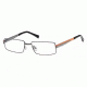 Timberland TB1218 Eyeglass Frames - Shiny Gun Metal Frame Color