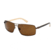 Timberland TB9034 Sunglasses - Shiny Dark Brown Frame Color, Brown Lens Color