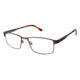 TLG NU024 Prescription Eyeglasses - Frame Matte Brown, Size 55/17mm LYNU02402