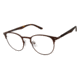 TLG NU027 Prescription Eyeglasses - Frame BROWN HAVANA, Size 49/20mm LYNU02702