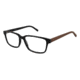 TLG NU032 Prescription Eyeglasses - Frame BLACK, Size 55/16mm LYNU03201