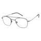 TLG NU036 Eyeglass Frames - Frame BLACK/GUNMETAL, Size 51/21mm LYNU03602