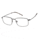 TLG NU038 Progressive Prescription Eyeglasses - Frame MATTE BLACK, Size 54/17mm LYNU03801
