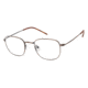 TLG NU039 Progressive Prescription Eyeglasses - Frame ANTIQUE BROWN, Size 49/21mm LYNU03903