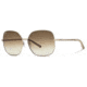 Tod's TO0050 Sunglasses - Shiny Rose Gold Frame Color, Gradient Brown Lens Color