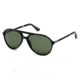Tod's TO0095 Sunglasses - Shiny Black Frame Color, Green Lens Color
